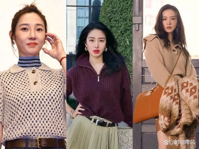 pg电子官方网站今秋流行Polo领的针织衫舒适好穿关键